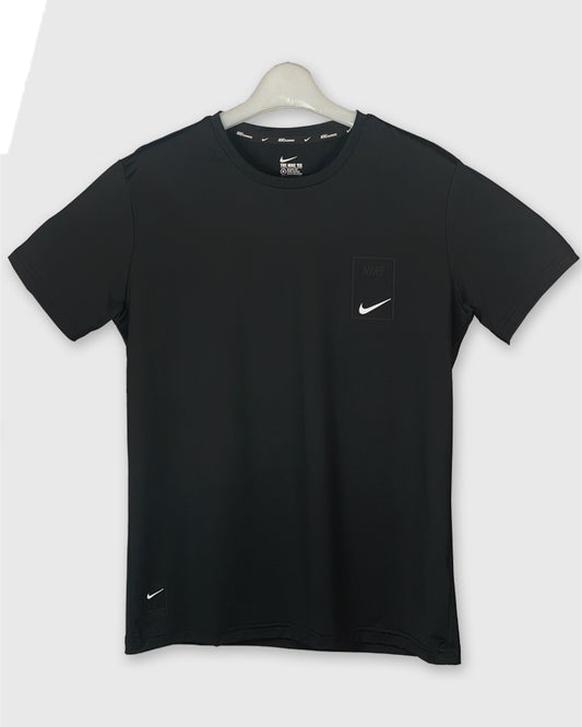 Nike Men’s Dri-FIT Black Training T-Shirt – Lightweight Performance Activewear