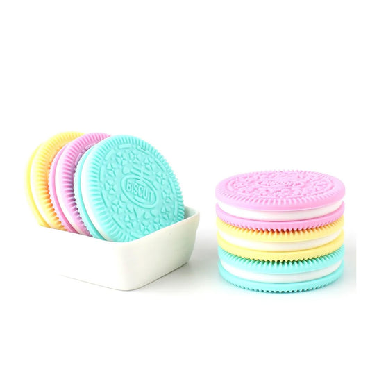 Biscuit Shape Baby Teether
