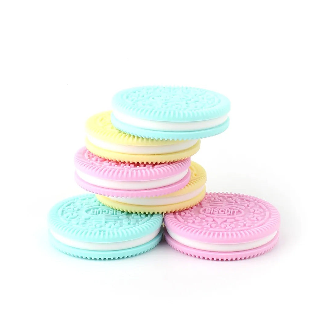 Biscuit Shape Baby Teether