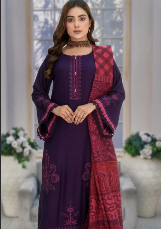 Meemsey Embroidered Wool 3 piece suit - winter
