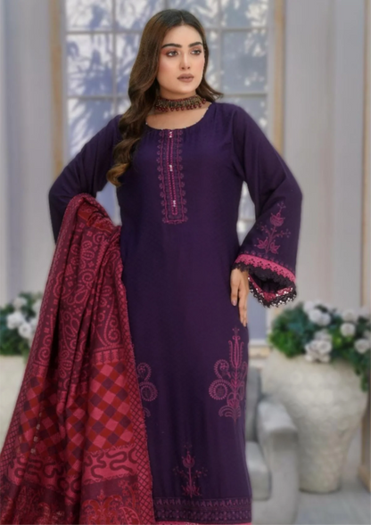 Meemsey Embroidered Wool 3 piece suit - winter