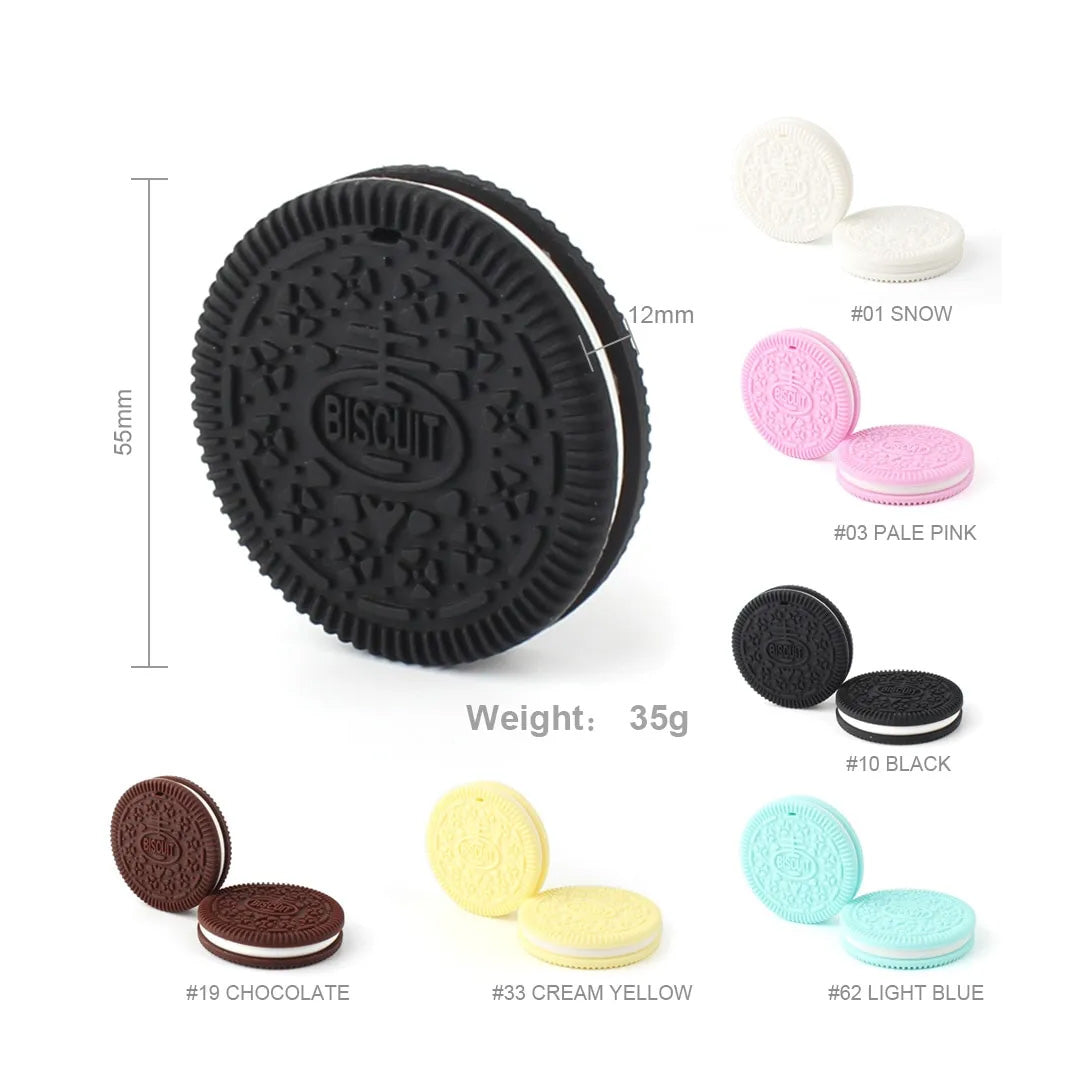 Biscuit Shape Baby Teether