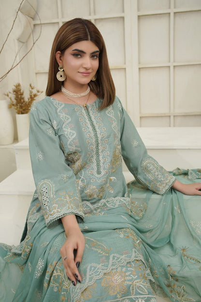 Karandi Embroidered Collection by Marjjan SKC-122