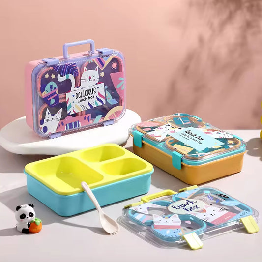 KiddyKatz Cartoon Lunch Box