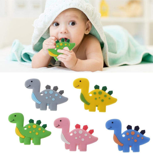 Dinosaur Soft Silicone Baby Teether