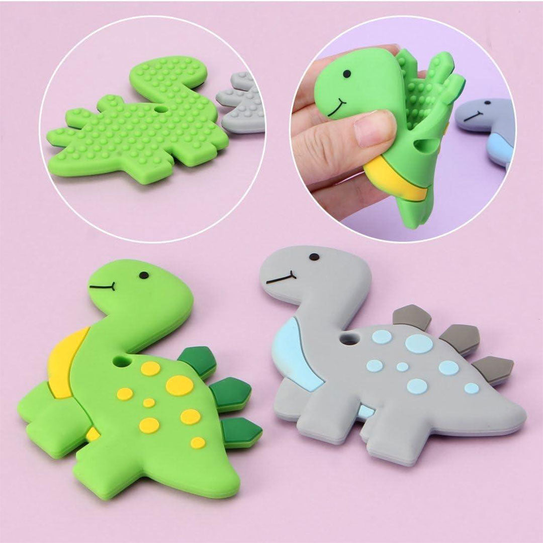 Dinosaur Soft Silicone Baby Teether