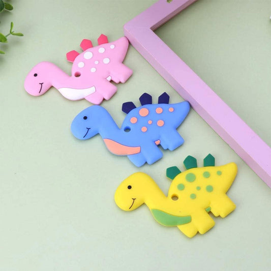 Dinosaur Soft Silicone Baby Teether