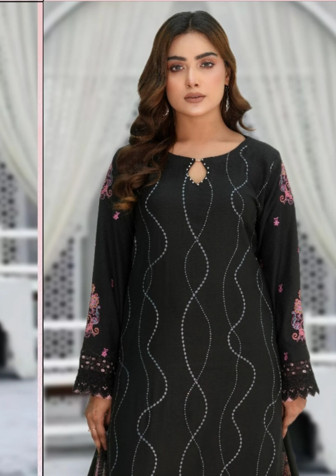 Meemsey Embroidered Wool 3 piece suit - winter