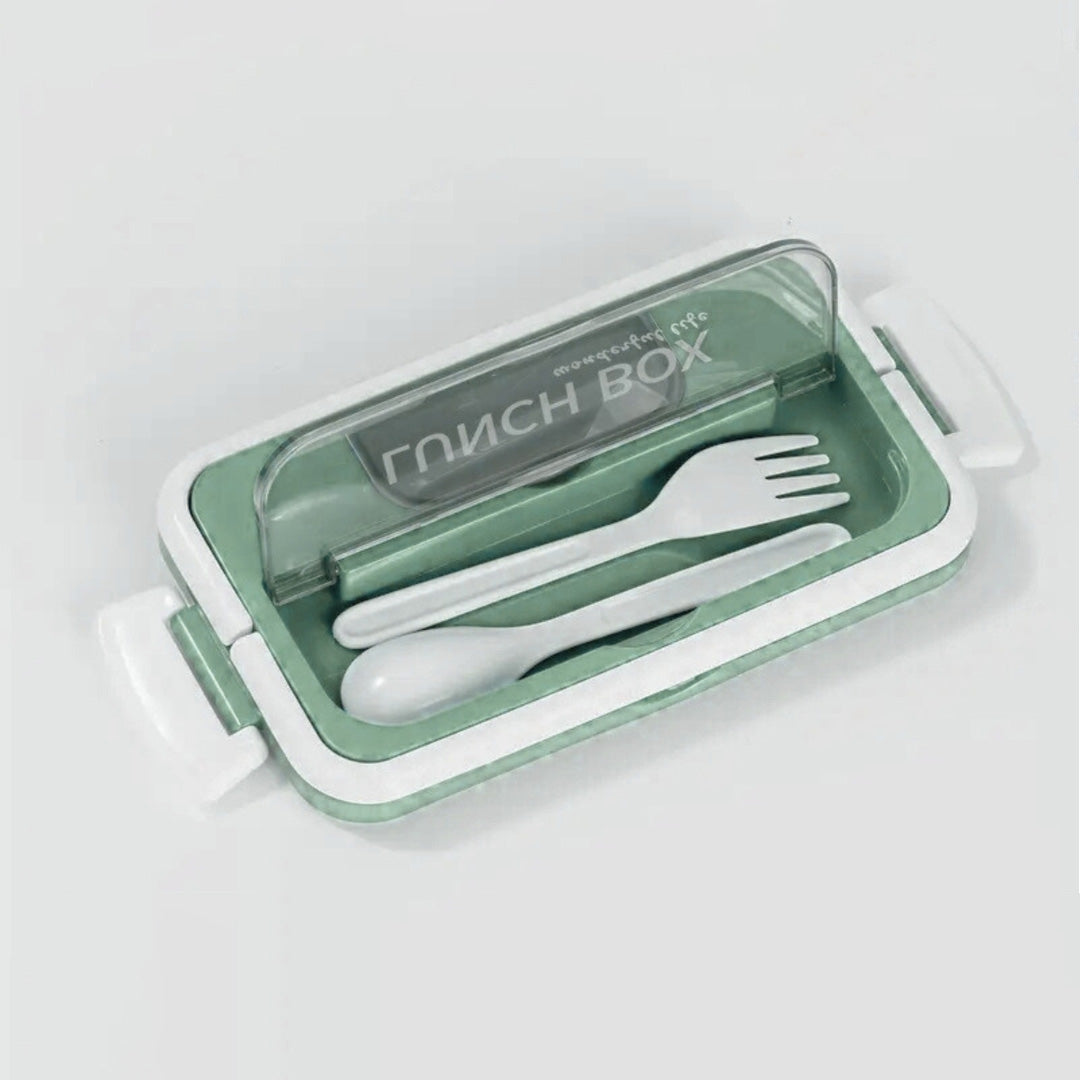 Dual Compartment Stainless Steel Lunch Box