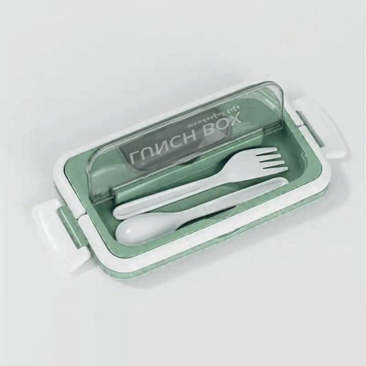 Dual Compartment Stainless Steel Lunch Box