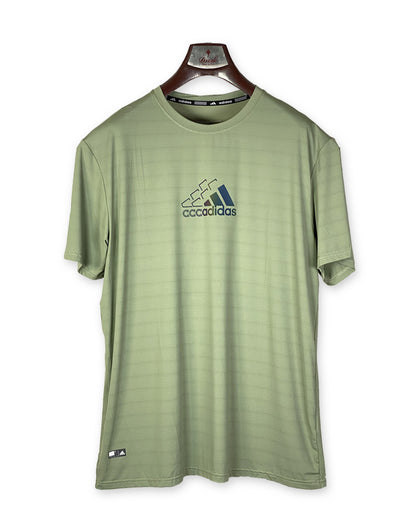 Adidas Terrex Men’s Olive Green T-Shirt – Lightweight Activewear