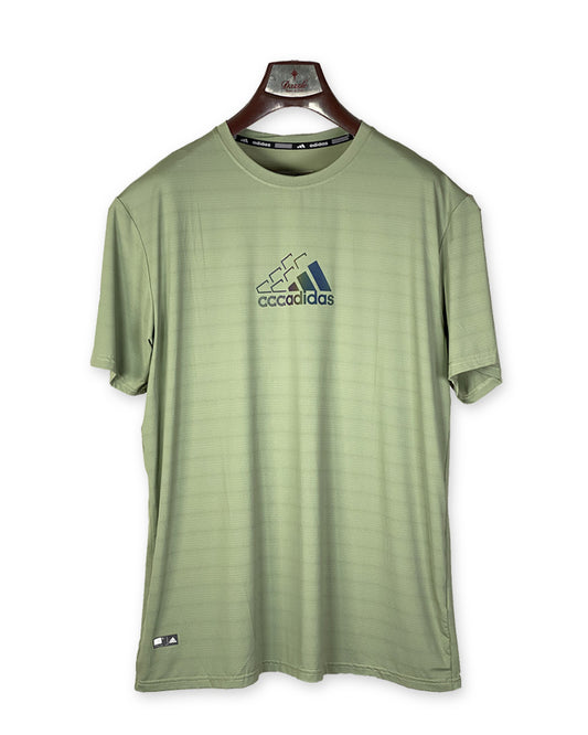 Adidas Terrex Men’s Olive Green T-Shirt – Lightweight Activewear