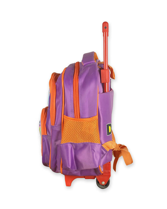 3D Print Kids Rolling Backpack with Animated Princess Design