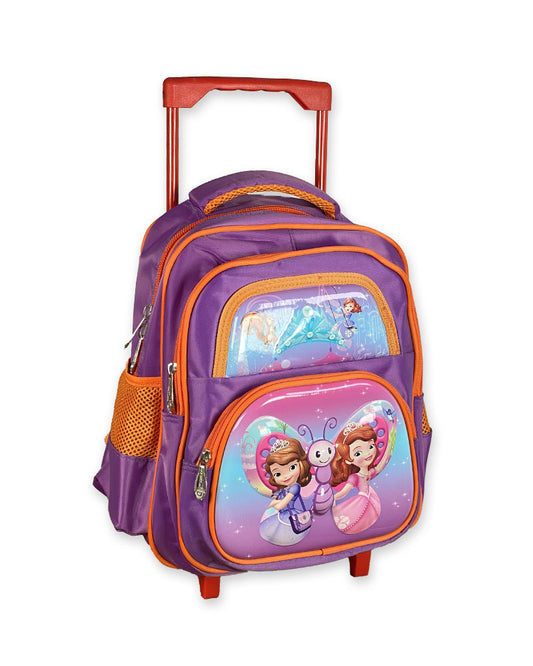 3D Print Kids Rolling Backpack with Animated Princess Design