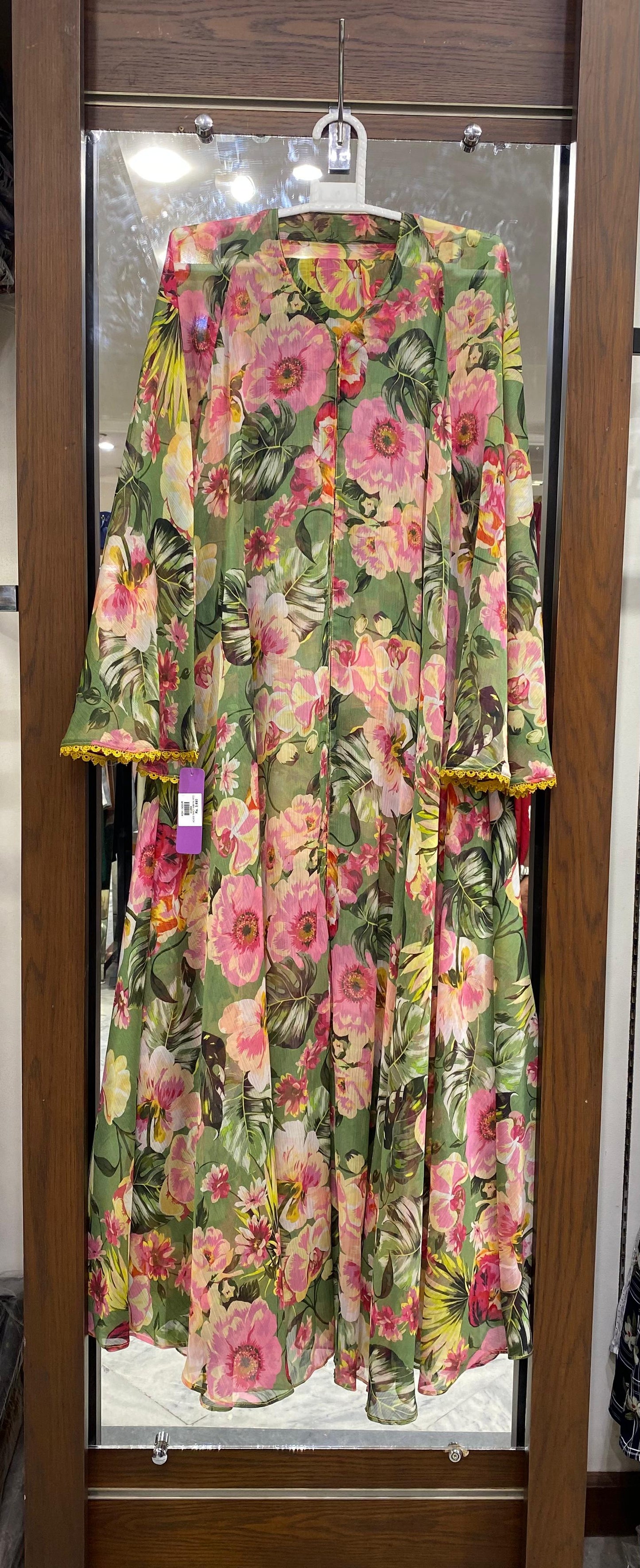 Printed Abaya