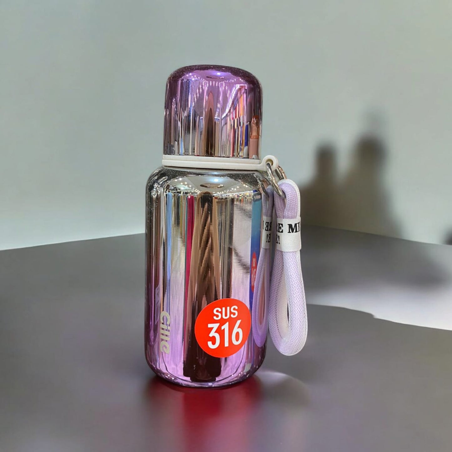 Color change Metallic Water Bottle