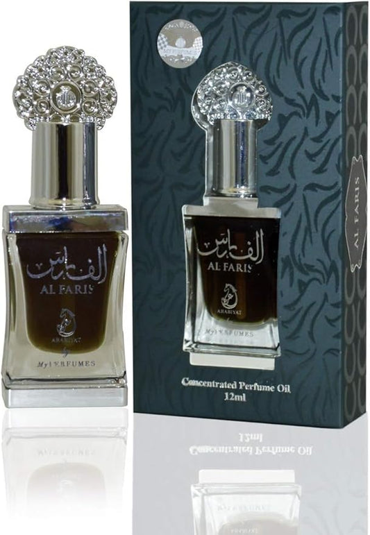 Arabiyat Al Faris Concentrated Perfume Oil For Unisex, 12 ml