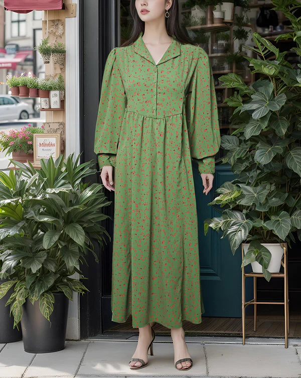 Printed Maxi