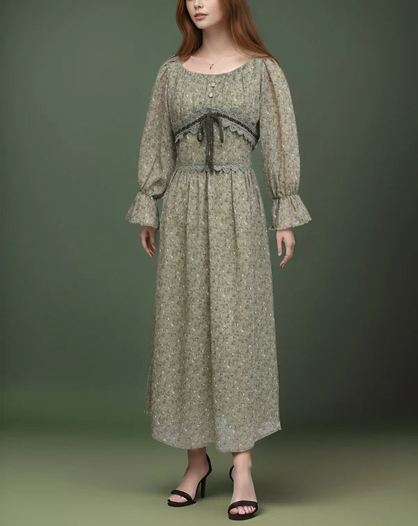 Printed Maxi