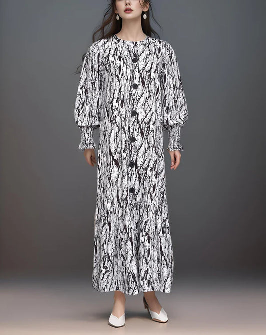 Printed Maxi