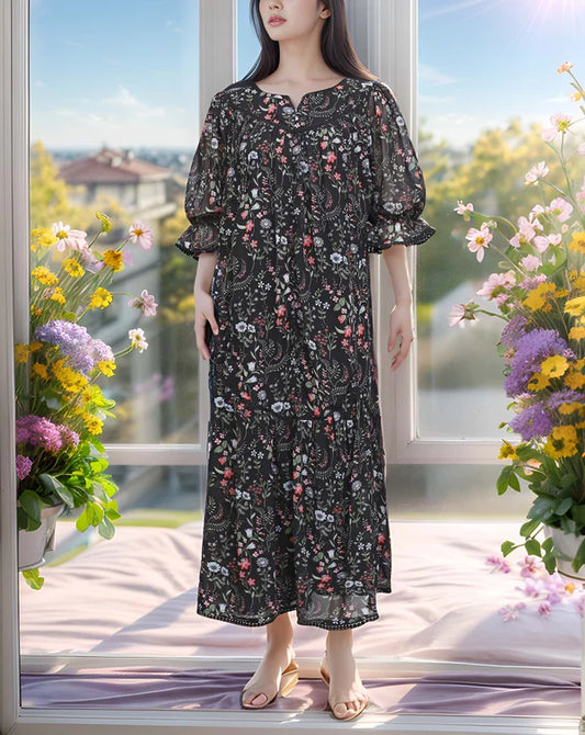 Printed Maxi