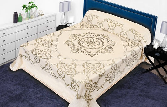 Blanket BBL ZARDOZI Embossed double Bed 2Ply (8055355375923)