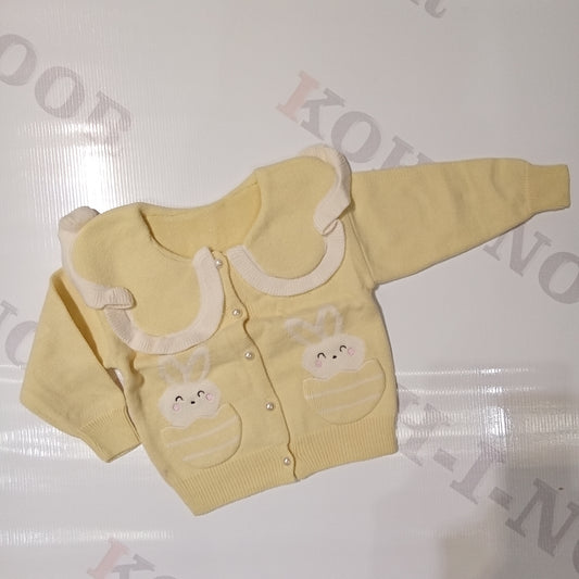 Girl rabbit wool sweater (8069870027059)