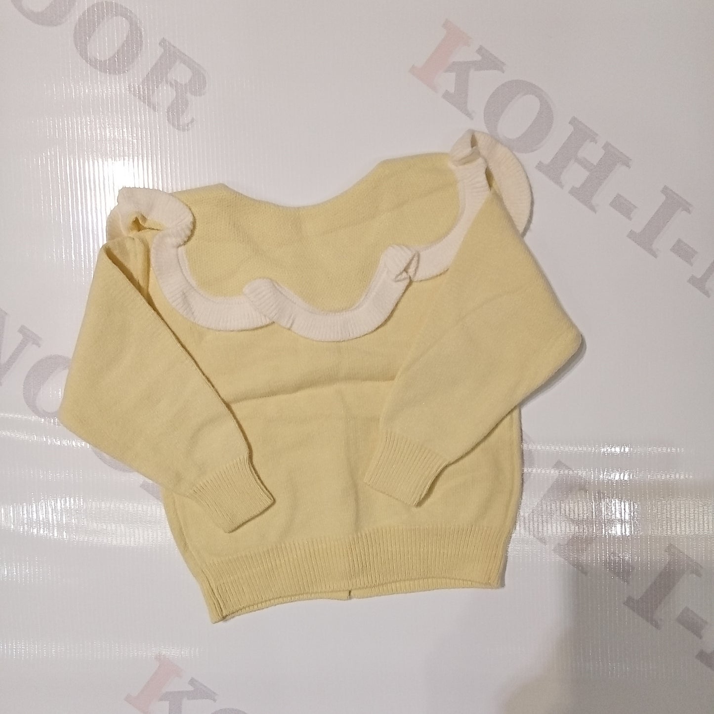 Girl rabbit wool sweater (8069870027059)