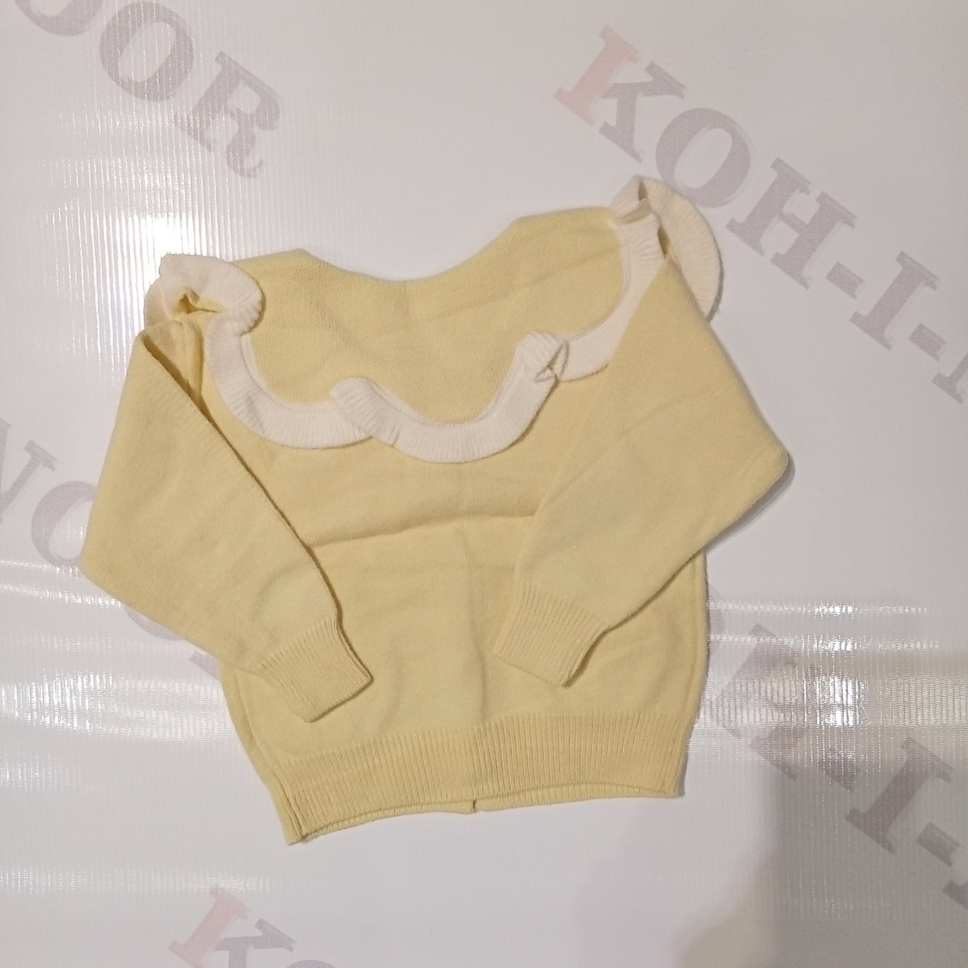 Girl rabbit wool sweater (8069870027059)